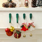 📢📢50% OFF !! ⏰ Silicone Christmas Wreath Ties & Traceless Hooks – Reusable, Damage-Free Holiday Decor Hanging Kit ✨