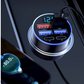 6-In-1 Car Fast Phone Charger with Voltage Display