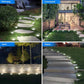 🌞🌷4-Pack Outdoor Garden Solar Ground Lights | 8-LED Auto On/Off Weather-Resistant Pathway Landscape Light⚡
