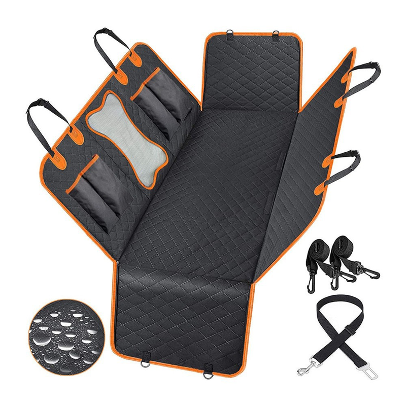 📢📢 50% OFF🐾 Waterproof Dog Car Back Seat Cover – Waterproof, Anti-slip, Convertible 🐶