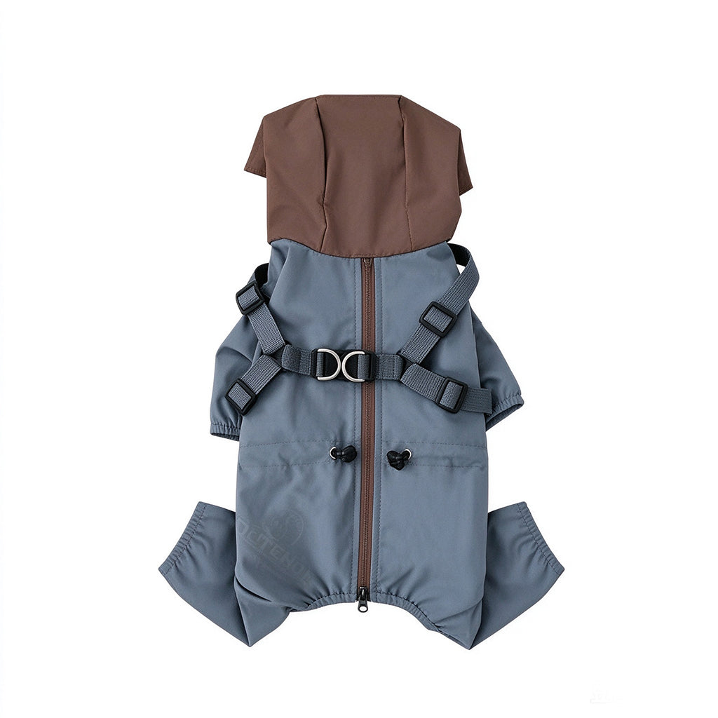 🐶 LIMITED-TIME 50% OFF! ❄️ Warm Padded Dog Winter Coat – Waterproof, Windproof, With Harness Rings ✨
