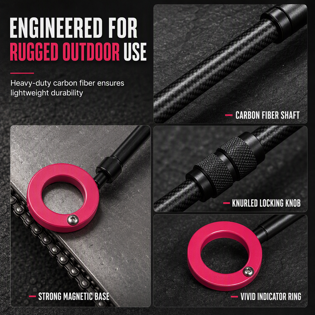 🪓 LIMITED-TIME 50% OFF! 📏 Chainsaw Cutting Marker Alignment Tool – Magnetic, Telescopic, Even Firewood Cuts ✨