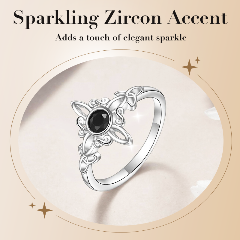 🔮 Celtic Witch’s Knot Ring for Women – Mystical & Timeless ✨💍