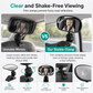 🚗 LIMITED-TIME 50% OFF! 👀 Wide Angle Convex Rearview Mirror – 360° Rotatable, Shatterproof, Dual Mount ✨