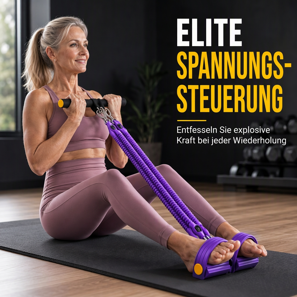 📢📢 50% OFF ⏰ Multifunctional Pedal Resistance Band, Elastic Pull Rope
