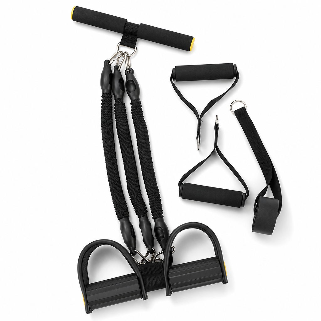 📢📢 50% OFF ⏰ Multifunctional Pedal Resistance Band, Elastic Pull Rope
