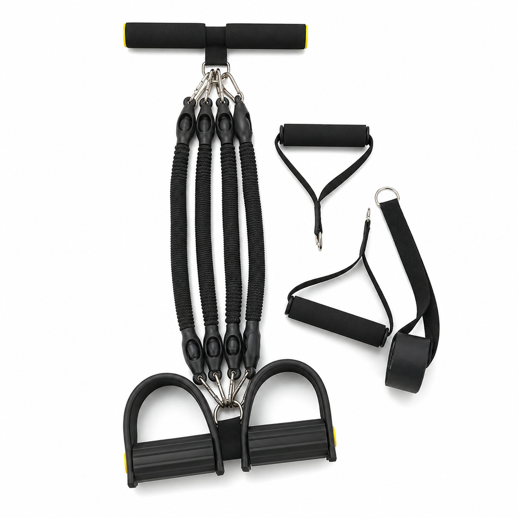 📢📢 50% OFF ⏰ Multifunctional Pedal Resistance Band, Elastic Pull Rope