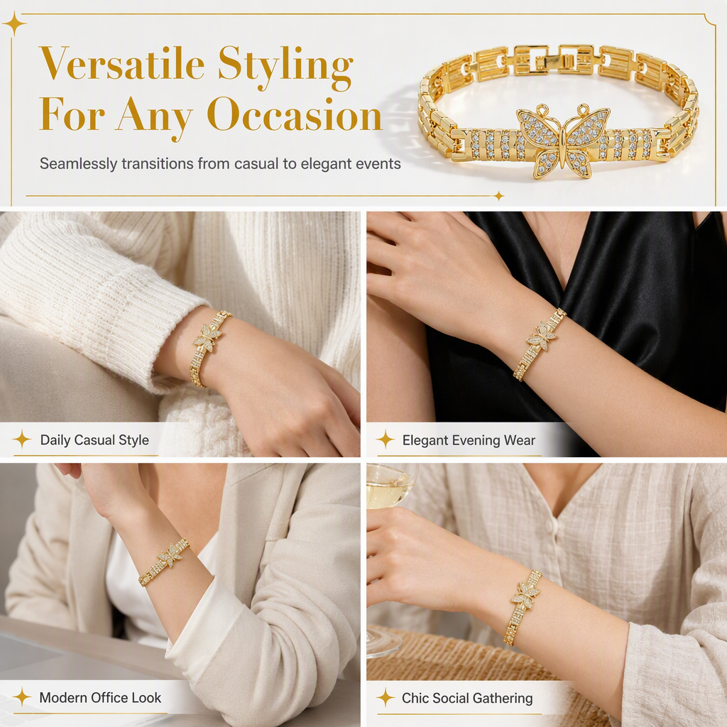 Fashion Butterfly Bracelet for Women