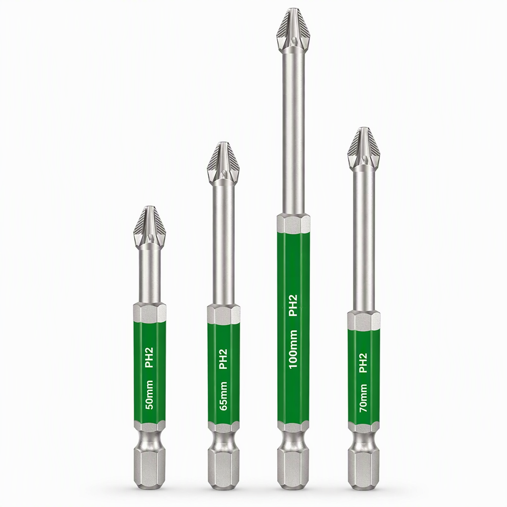 📢 50% OFF!🔥✨Magnetic Phillips Bit Set – Anti-Slip Grip & Impact Resistance for DIY & Repairs