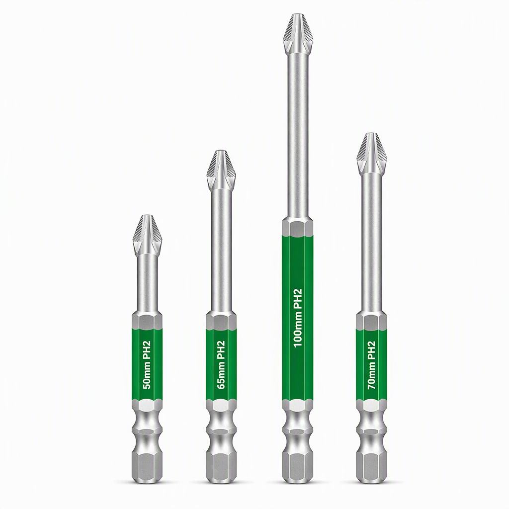 📢 50% OFF!🔥✨Magnetic Phillips Bit Set – Anti-Slip Grip & Impact Resistance for DIY & Repairs