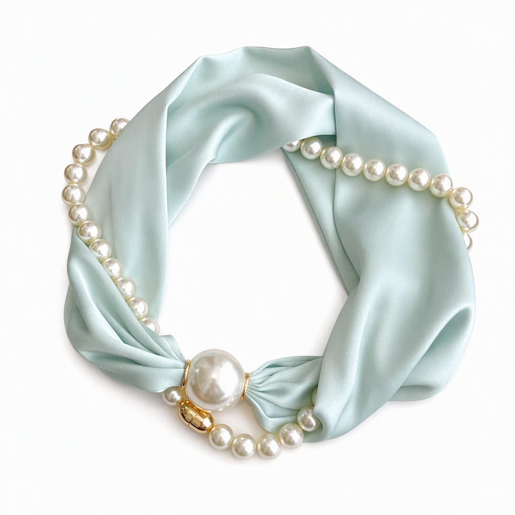 Pearl Scarf Necklace