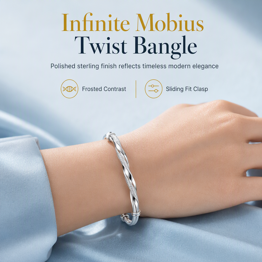🎁BUY 2 GET 1 FREE!!!✨ Elegant Mobius Loop Jewelry – Minimalist Fashion Gift for Women 💎