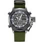 ✨⌚Vintage Dual-Display Waterproof Mechanical Watch