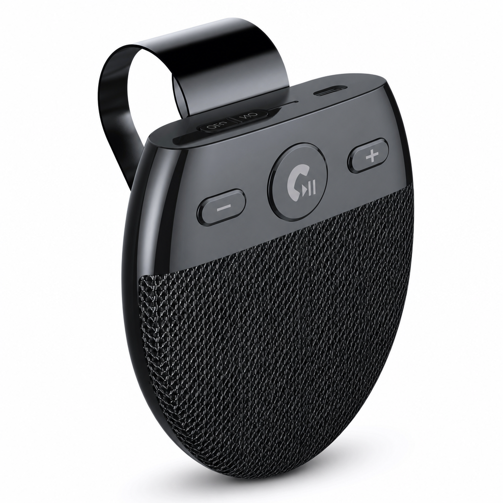 🚗 LIMITED-TIME 50% OFF! ✨ SP11 Car Sun Visor Bluetooth Speakerphone – Vibration Auto Power On, Hands-Free Calls 📞
