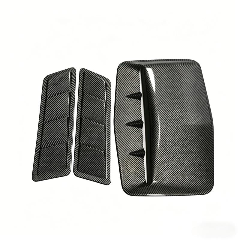 🚗 LIMITED-TIME 50% OFF! ✨ Car Hood Fake Air Vent Sticker – Shark Gill Style, Sport Look, No Drilling 🏎️