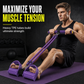 Multifunctional Pedal Resistance Band Elastic Pull Rope for Abdominal Exercise Home Workout Yoga and Pilates Fitness for Men and Women