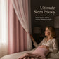✨ Double-Layer Curtains – Elegant Sheer Overlay & Light-Blocking Fabric for Cozy Bedrooms ❤️⭐