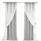 ✨ Double-Layer Curtains – Elegant Sheer Overlay & Light-Blocking Fabric for Cozy Bedrooms ❤️⭐
