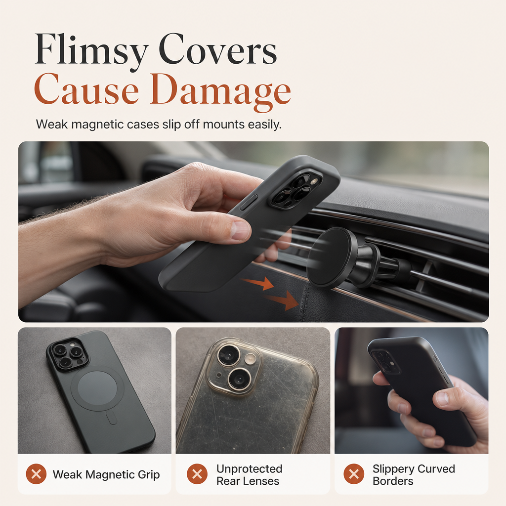 Premium Magnetic Protective Phone Case