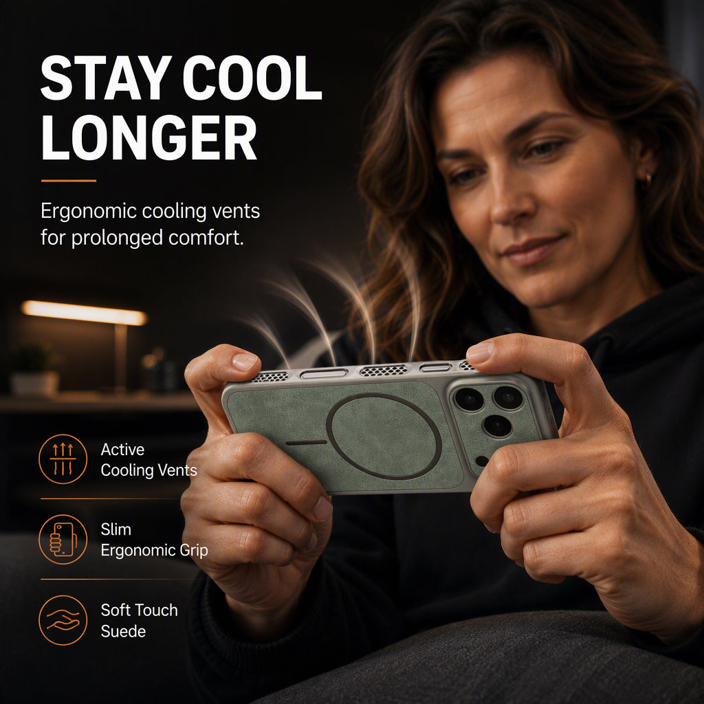 Shockproof Magnetic Faux Leather Phone Case