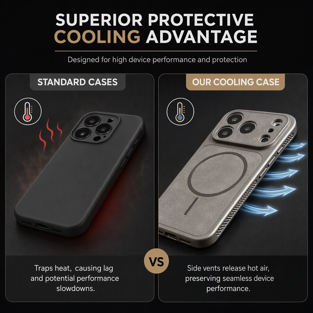 Shockproof Magnetic Faux Leather Phone Case