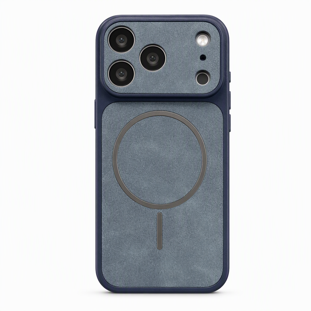 Shockproof Magnetic Faux Leather Phone Case