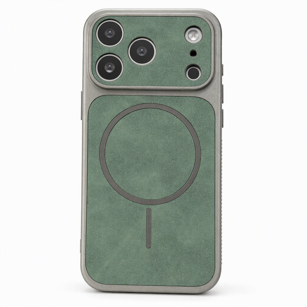 Shockproof Magnetic Faux Leather Phone Case