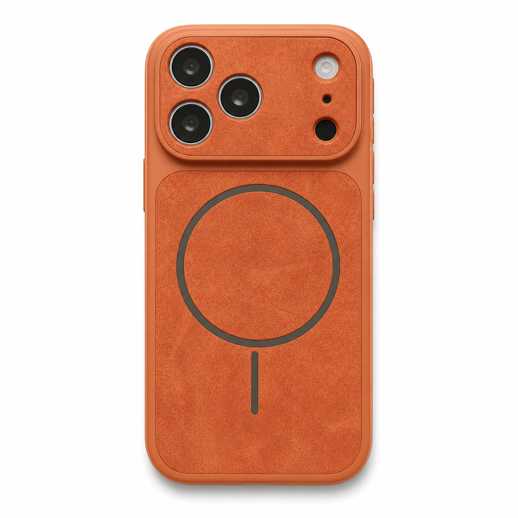 Shockproof Magnetic Faux Leather Phone Case