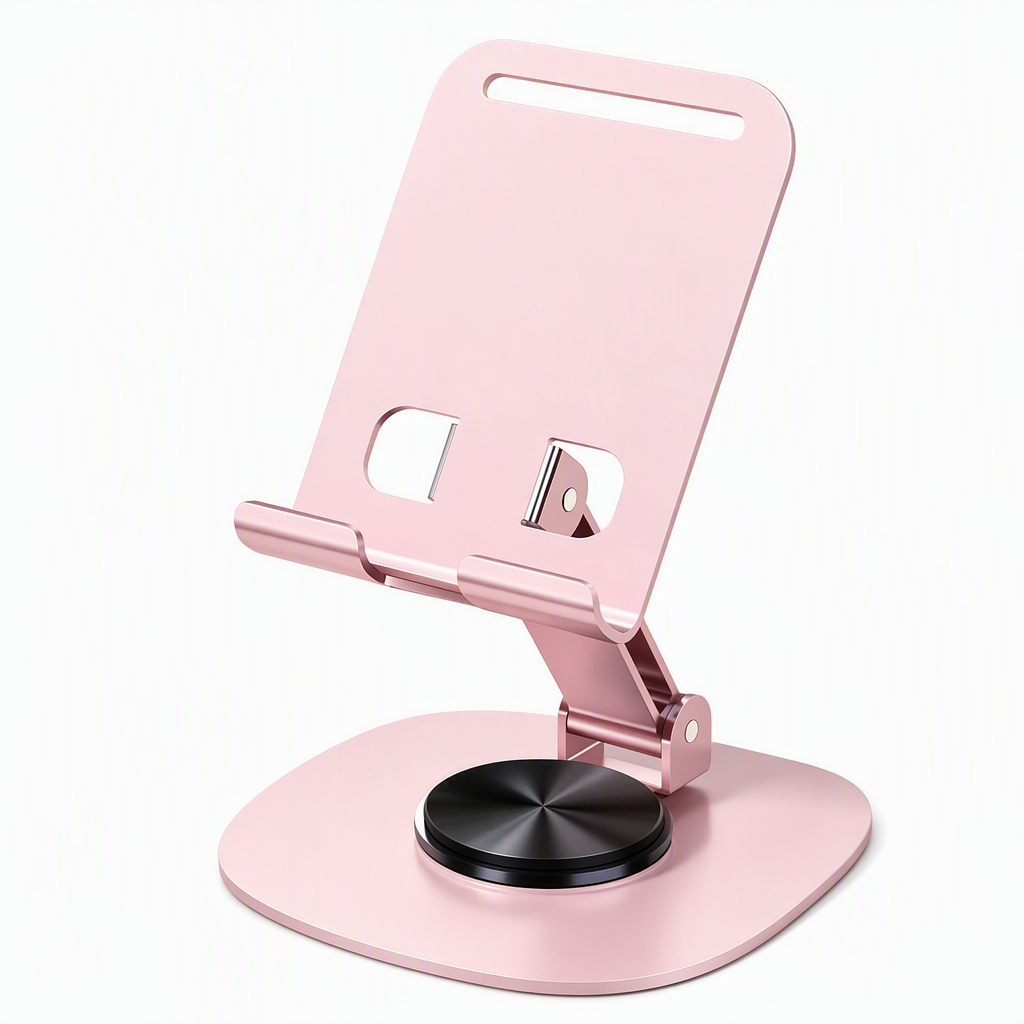 📢📢 50% OFF✨Premium All-Metal Phone Stand – 360° Rotating Desktop Holder