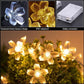 ⏳Limited-time 50% off⏰Waterproof Cherry Bllossom LED Fairy String Lights – Outdoor Garden, Lawn & Patio Decor🌸💡