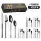 📢📢 50% OFF🥂304 Stainless Steel Cutlery Set – Elegant Slim-Design Knives, Forks & Spoons
