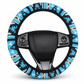 🚗 LIMITED-TIME 50% OFF! ✨ Ringless Silk Steering Wheel Cover – Breathable, Printed, All-Season ❄️