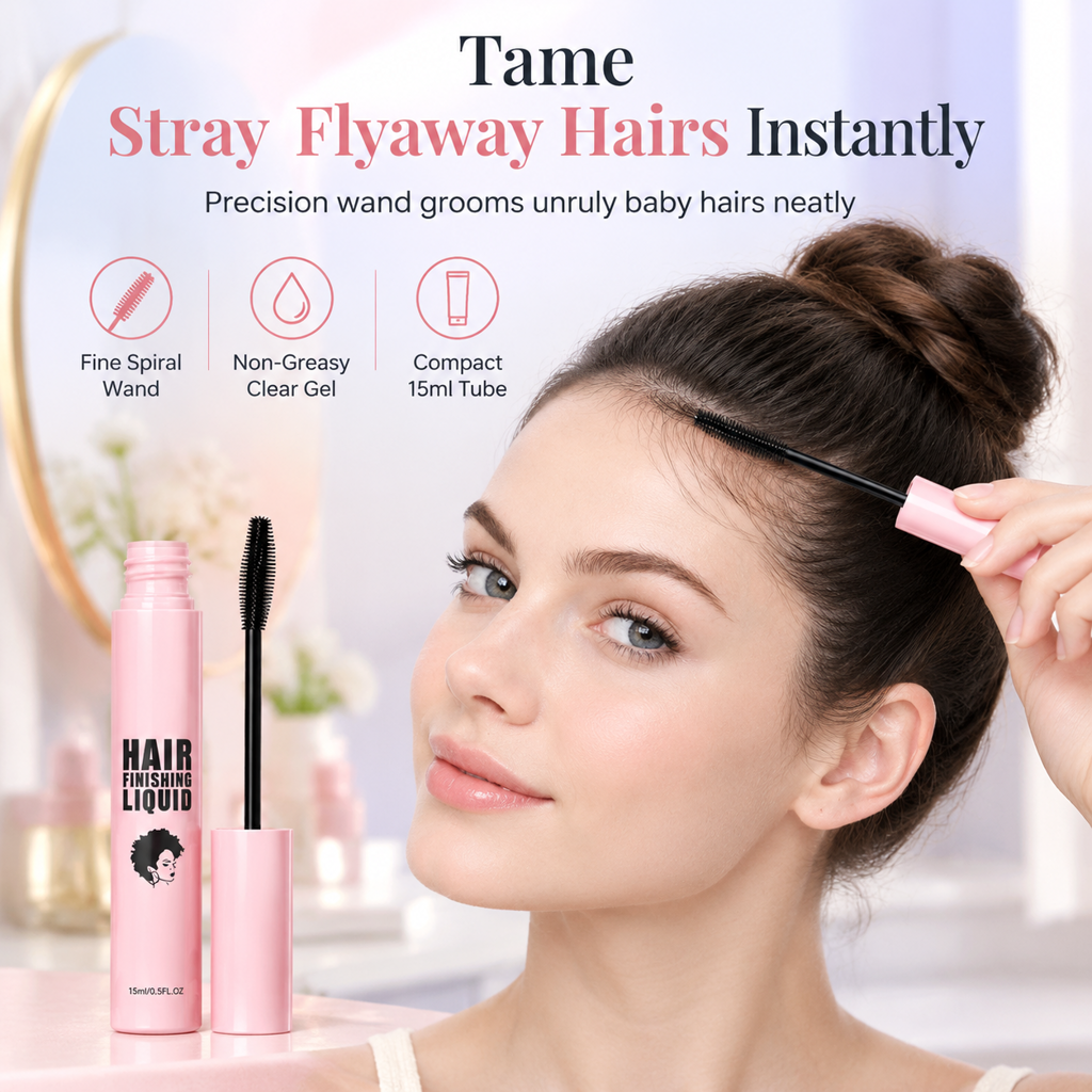 💕Buy 1 Get 1 Free💕Flyaway Hair Finishing Liquid for Taming and Styling Messy Hair