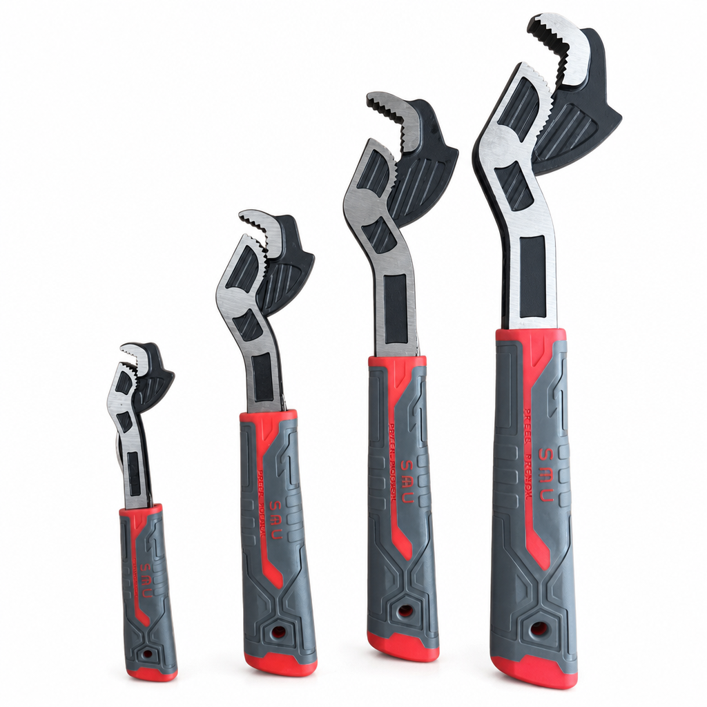 Multi Functional Locking Adjustable Wrench Quick Adjusting Universal Hand Tool