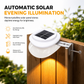 📢📢50% OFF !! ⏰Solar Wall Lights Outdoor LED Fence Decorative Lights for Garden Yard and Courtyard