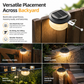 📢📢50% OFF !! ⏰Solar Wall Lights Outdoor LED Fence Decorative Lights for Garden Yard and Courtyard