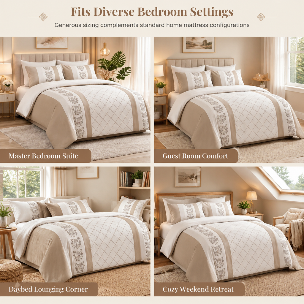 🌸50% OFF NOW!🌸🛏️ Winter Warm 3-Piece Comforter Bedding Set – Cosy Up Cold Nights With a Soft, Coordinated Bedding Refresh, Easy to Style & Simple to Care For ✨