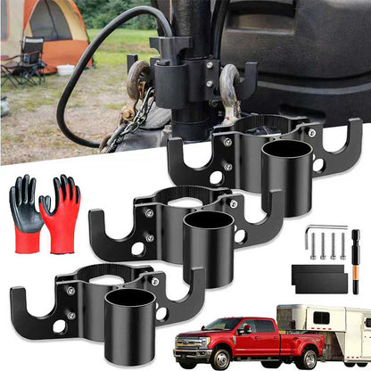 📢📢50% OFF !! ⏰Aluminum Trailer Towing Chain Organizer Mount🚠🚗