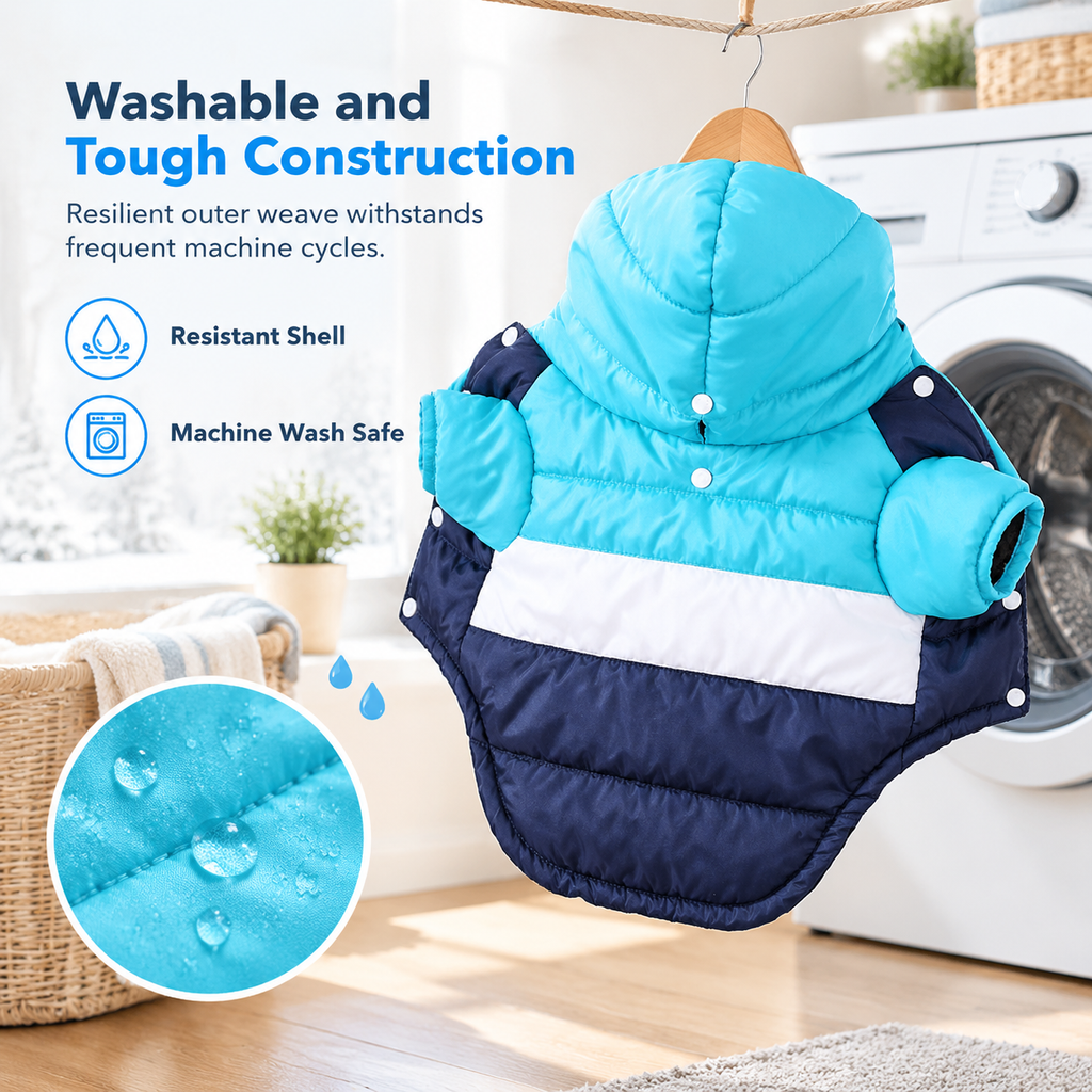 🐶 50% OFF! 🧥 Warm Waterproof Dog Coat – With hood & winter-ready warmth ✨