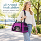 Breathable Pet Shoulder Bag Portable Outdoor Travel Carrier for Cats and Dogs