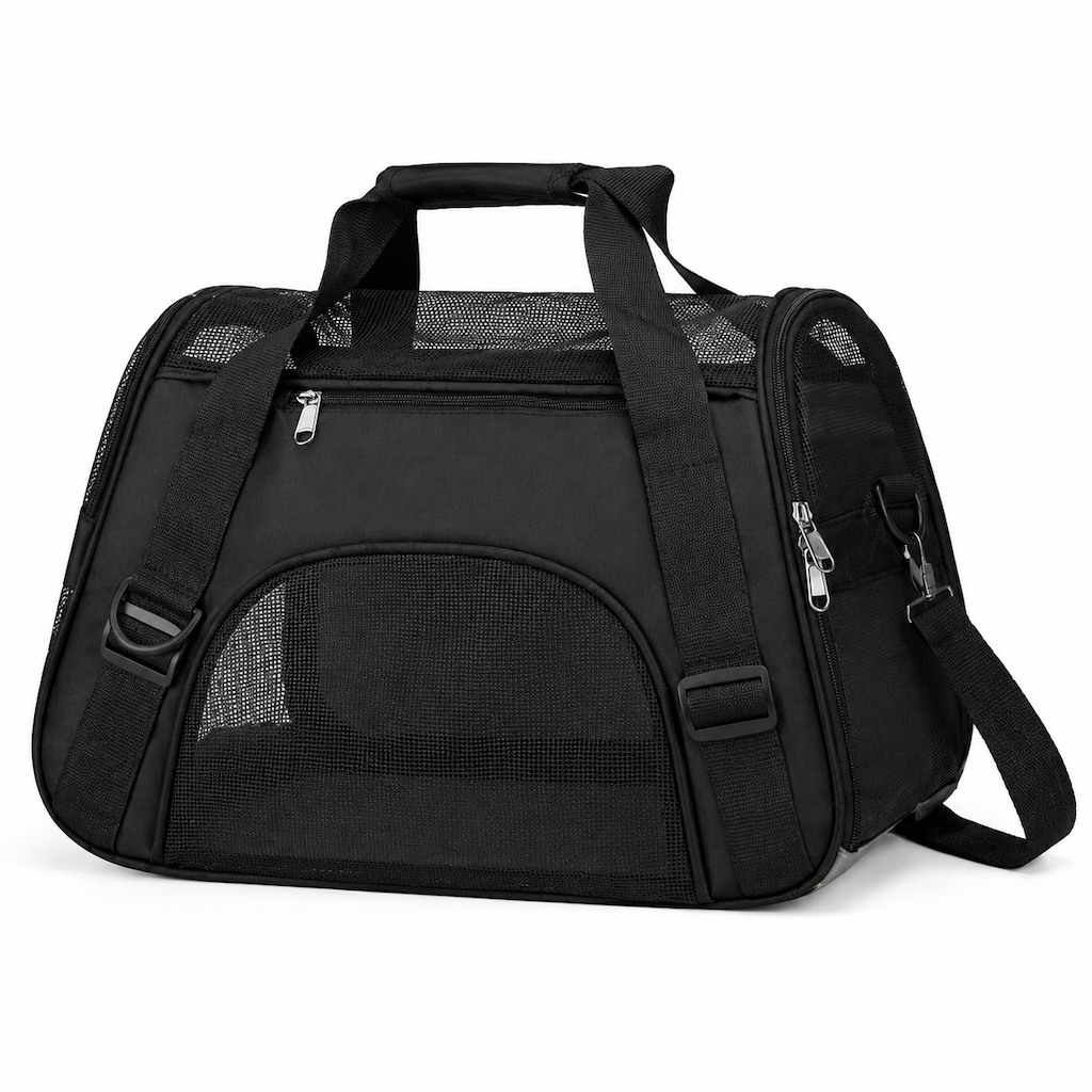 Breathable Pet Shoulder Bag Portable Outdoor Travel Carrier for Cats and Dogs