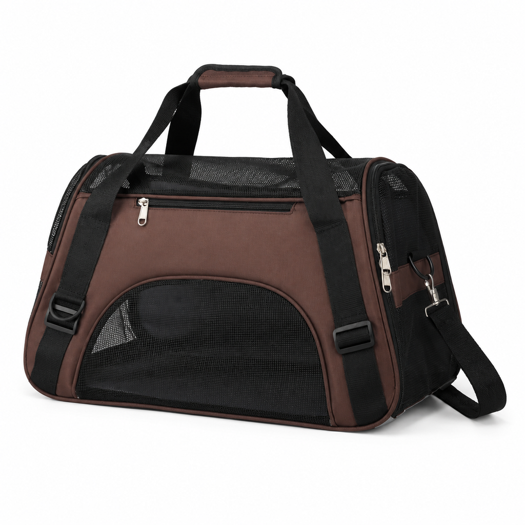 Breathable Pet Shoulder Bag Portable Outdoor Travel Carrier for Cats and Dogs