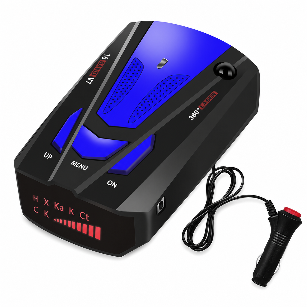 V7 Car Detector Mobile Warning Device with Chinese English and Russian Voice Alerts