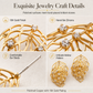 📢📢 50% OFF✨18K Gold-Plated Double Leaf Earrings – Sparkling CZ, Two-Way Wear Design
