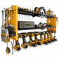📢📢50% OFF !! ⏰Wall Mounted Heavy Duty Iron Power Tool Organizer and Garage Drill Storage Rack