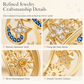 Women's Celestial Sun Moon and Star Hollow Out Ring