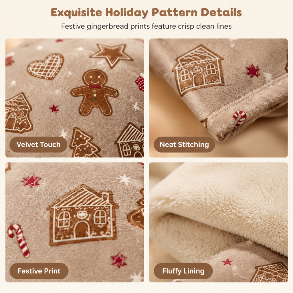 ⏳Limited-time 50% off💥Printed Thick Warm 3-Piece Bedding Set for Autumn and Winter