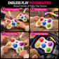📢📢 50% OFF🎮Handheld Light-Up Memory Game for Kids – Musical Electronic Toy with Dual Game Modes