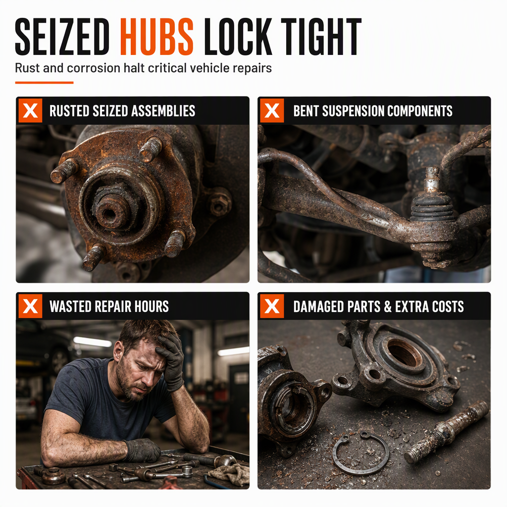 🔥50% OFF!!📢🛠️ 40100 Wheel Hub Removal Tool Kit – Make Hub Removal Easier on Cars & Trucks 🔧