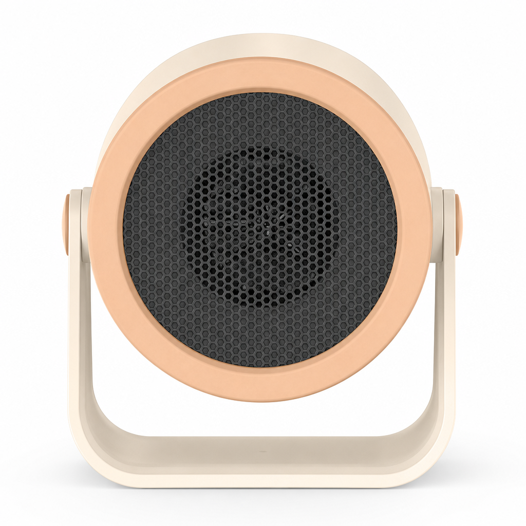 Portable Mini Radiator and Desktop Warm Air Fan for Home and Office